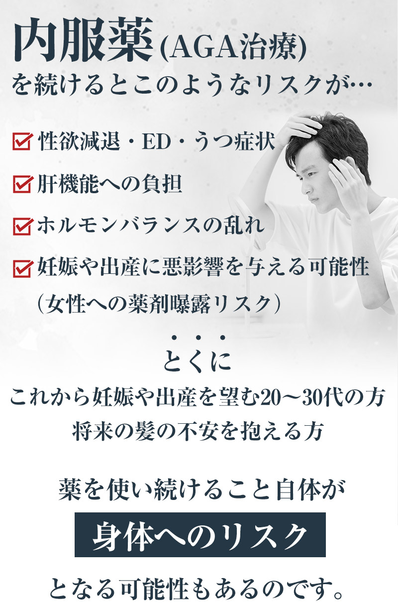 内服薬のリスク